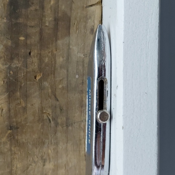 Vintage Great Neck Midge-Knife Silver and Blue - Picture 4 of 5